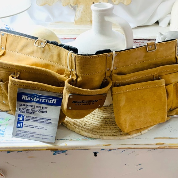 Mastercraft Accessories - Mastercraft leather tool belt NWT